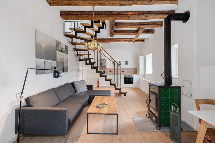 Geheel appartement, Wolkensteiner Hof Appartement 4 in Gernsbach, Noordelijk Zwarte Woud