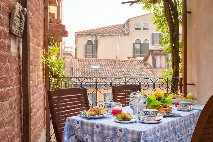 Ferienwohnung für 4 Personen, mit Terrasse in Venedig