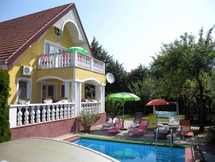 Ferienhaus für 8 Personen, mit Balkon und Garten in Badacsonytomaj