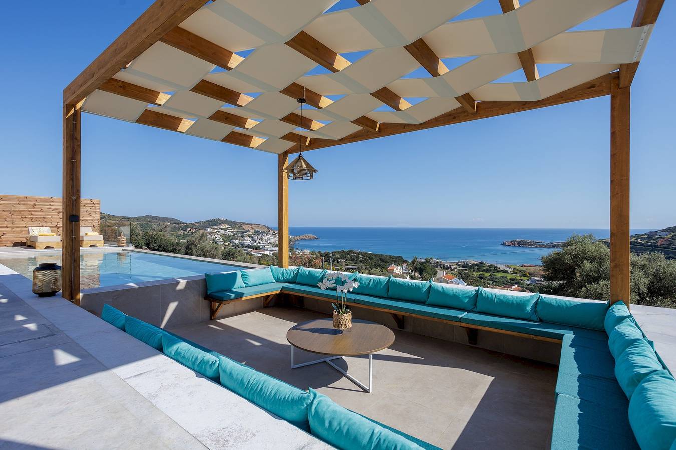 Villa pour 6 personnes avec balcon in Bali (Crète), Région de Réthymnon