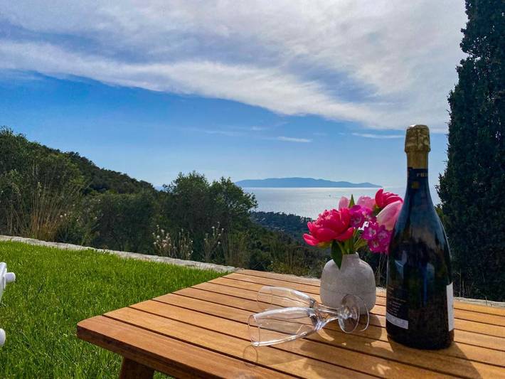 Ferienhaus für 4 Personen, mit Garten und Pool sowie Ausblick in Porto Santo Stefano - 3