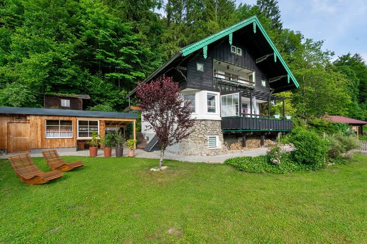 Ferienhaus für 6 Personen, mit Balkon und Garten in Ruhpolding