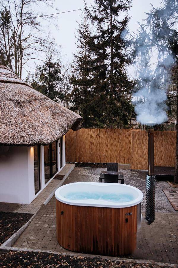 Wynajem wakacyjny dla 4 osób, z Taras i Jacuzzi oraz Ogród i Basen dla dzieci w Mołdawia