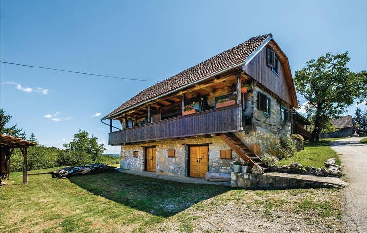 Charmante 2-Zimmer-Wohnung mit Terrasse, WLAN und Grill in der Nähe des Flusses Dobra in Ozalj, Karlovac und Umgebung