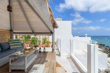 Gîte pour 4 personnes, avec vue sur l’océan et terrasse dans Punta de las Mujeres