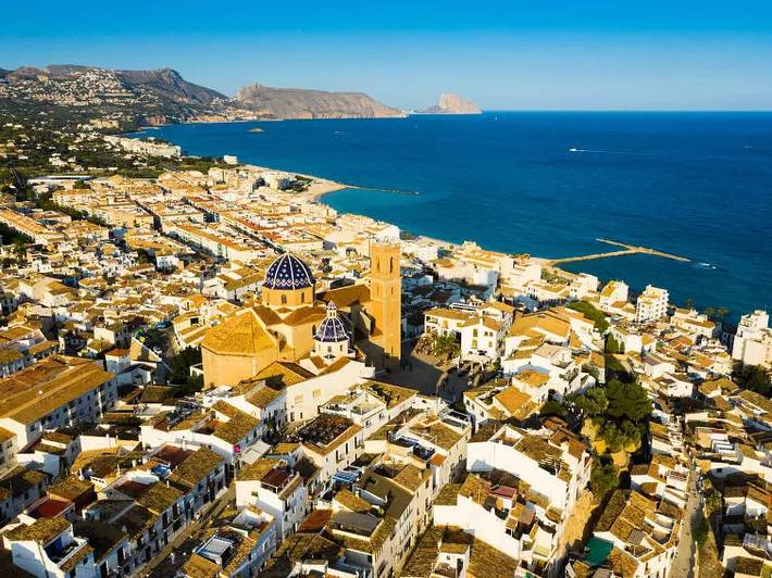 Apartment for 5 people, with balcony in Altea Old Town