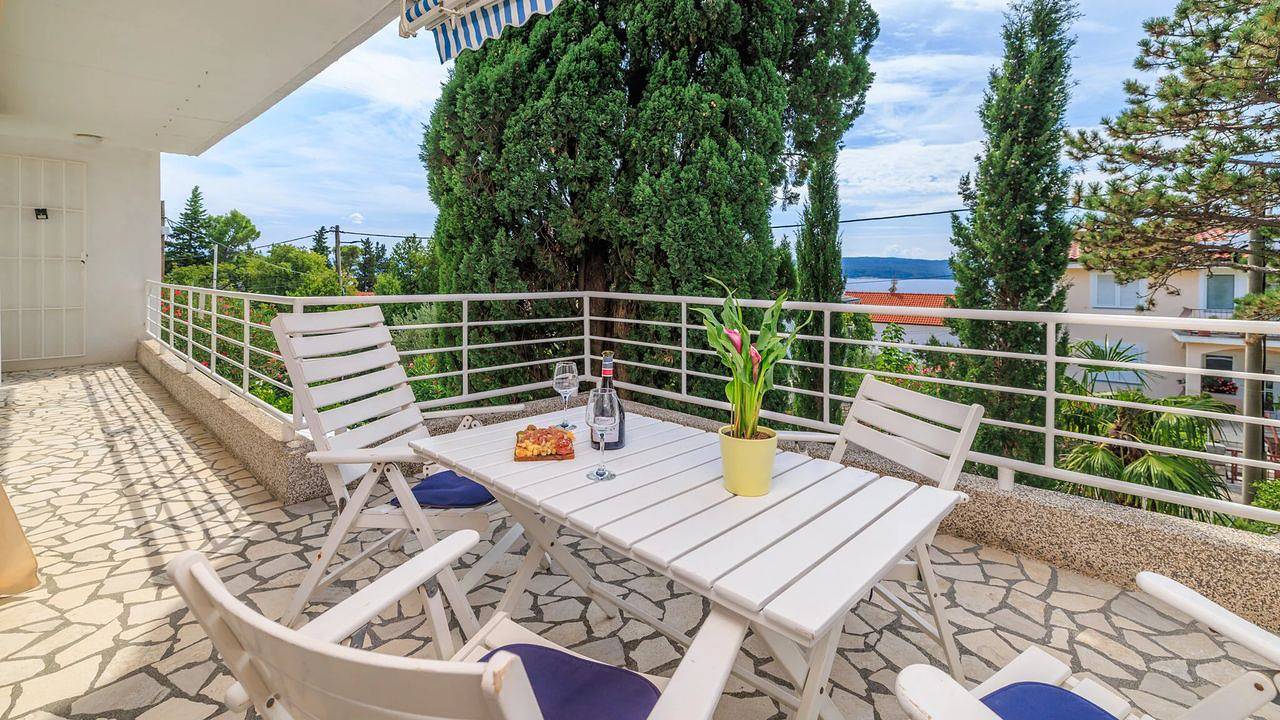 Cały apartament wypoczynkowy, Ferienwohnung für 4 Personen (36 m²) in Dramalj in Dramalj, Żupania primorsko-gorska