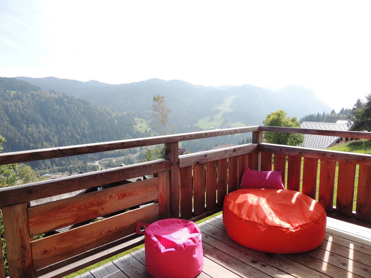 Chalet charmant aux Gets avec vue sur montagne et cheminée in Les Gets, Région de Bonneville
