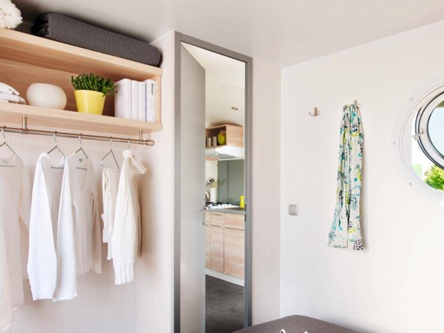 Camping la Forêt - Mobilhome 5 personnes - Mh2 O'Hara Panoramique Eco-Concu 28 m² in Saint-Jean-de-Monts, Vendée