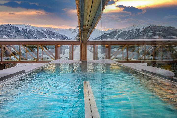 Hotel für 5 Personen, mit Garten und Pool sowie Whirlpool und Sauna, kinderfreundlich im Salzburger Land - 2