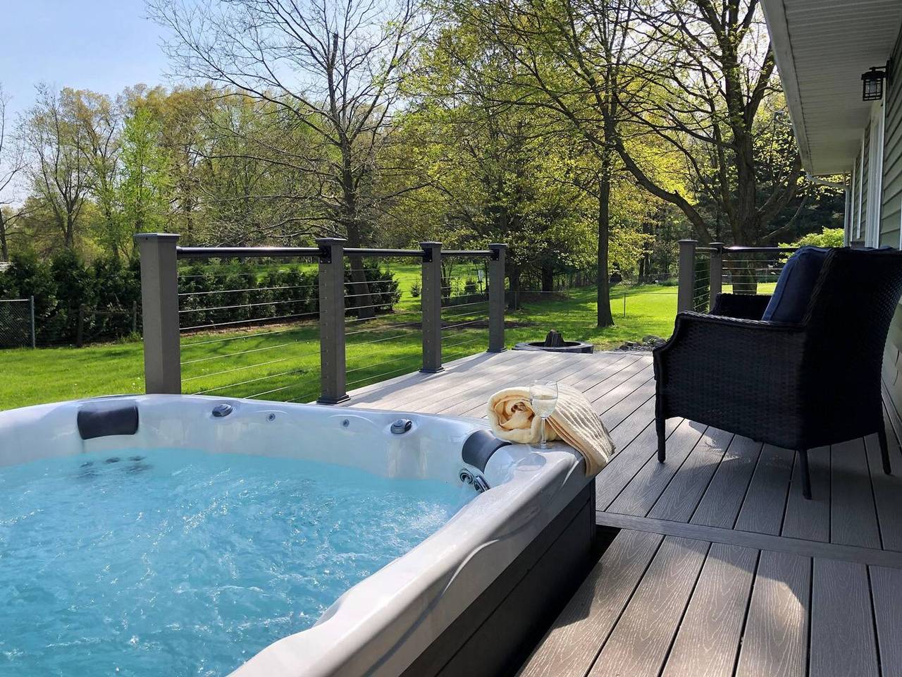 Vacation House for 8 Guests in Indiana, USA