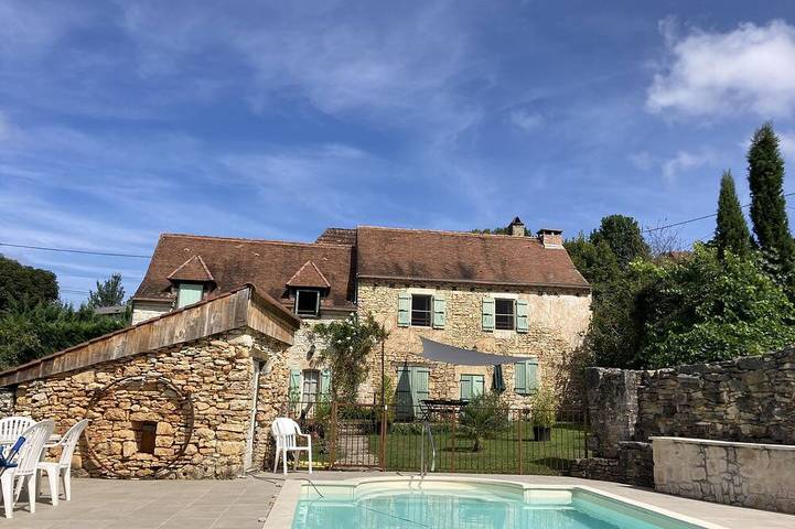 Location de vacances pour 7 personnes, avec jardin à Condat-sur-Vézère