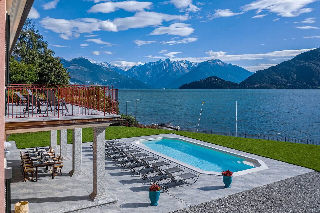 Villa für 14 Personen mit Garten in Calozzo, Pianello del Lario