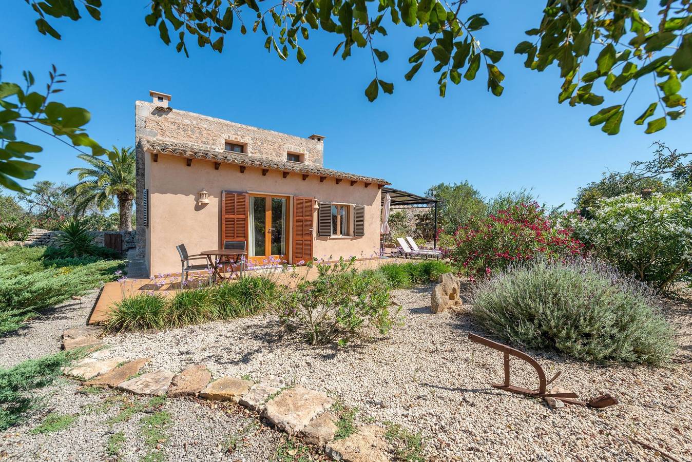 Can Miquel - Gepflegtes Landhaus mit privatem, erhöhten Pool in der Nähe eines paradiesischen Strandes. Wifi gratis in Santanyí, Mallorca Süden