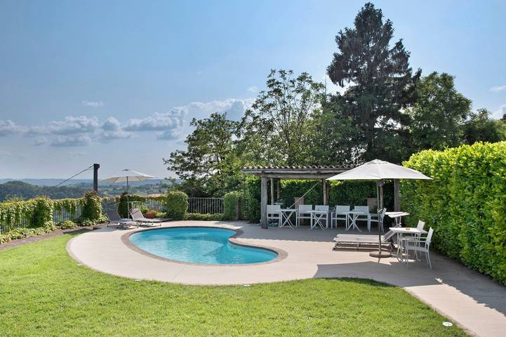 Villa 'Casa Voglietti' with Private Pool, Wi-Fi and Air Conditioning in Murisengo, Alessandria provins
