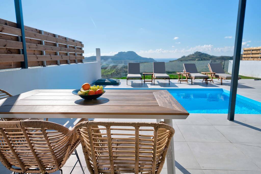 Ferienhaus für 4 Personen mit Pool in Rethymno und Umgebung