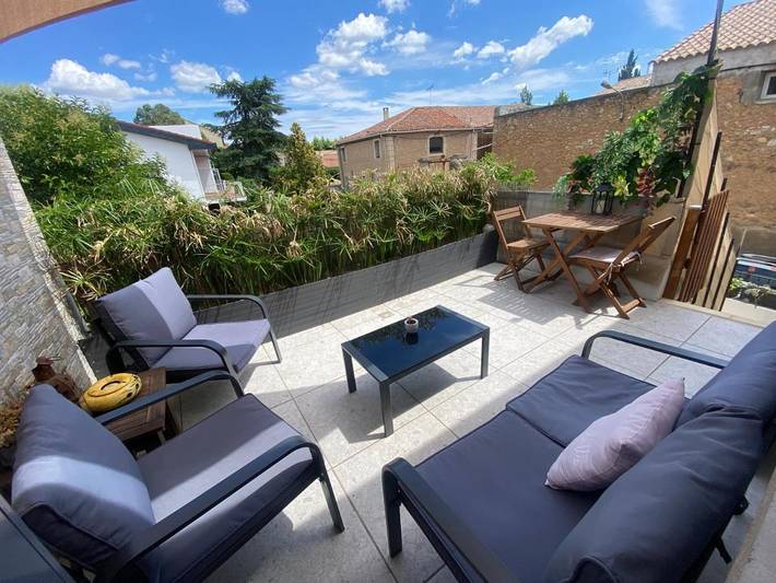 Gîte pour 4 personnes, avec vue et balcon à Puisserguier - 4