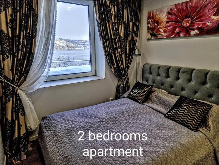 Gîte pour 4 personnes, avec vue ainsi que vue sur le lac et jardin dans Bergen - 4