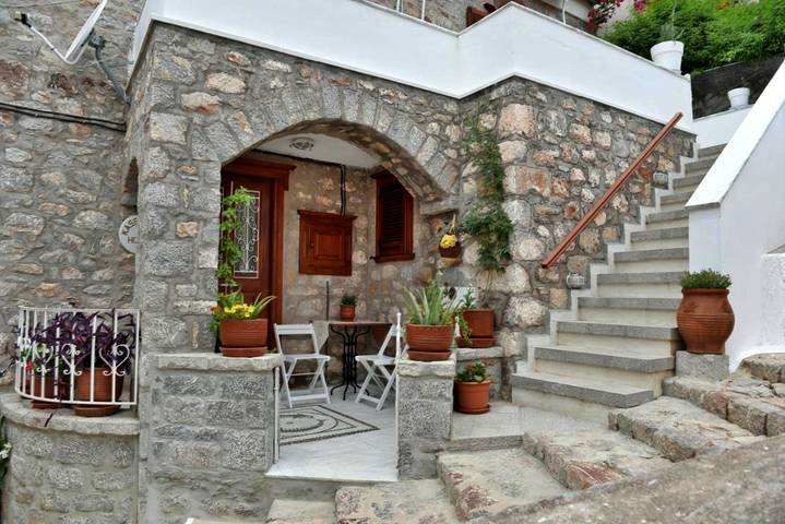 Casa de vacaciones para 4 personas, con jardín y vistas en Hidra
