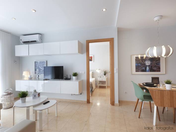Apartamento para 4 personas, con balcón en Puerto de Sagunto