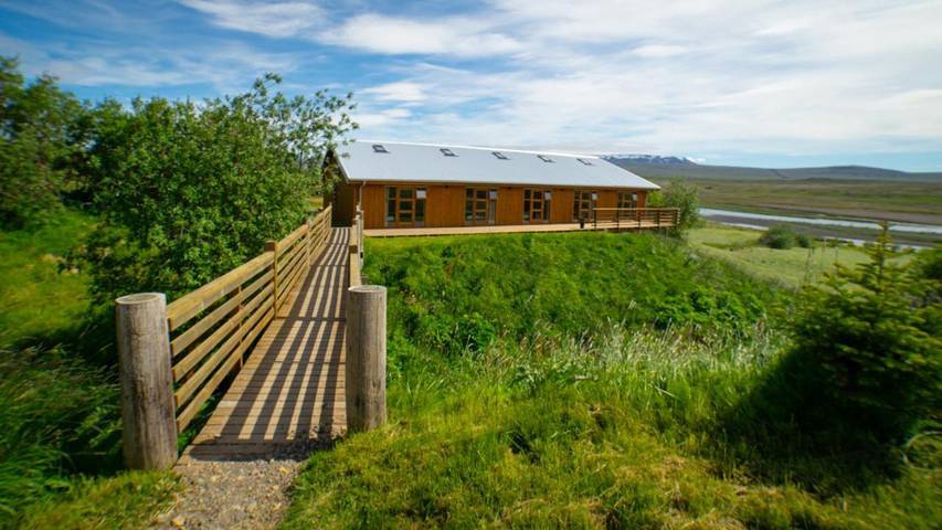 Ferienhaus für 2 Personen, mit Terrasse und Garten in Island