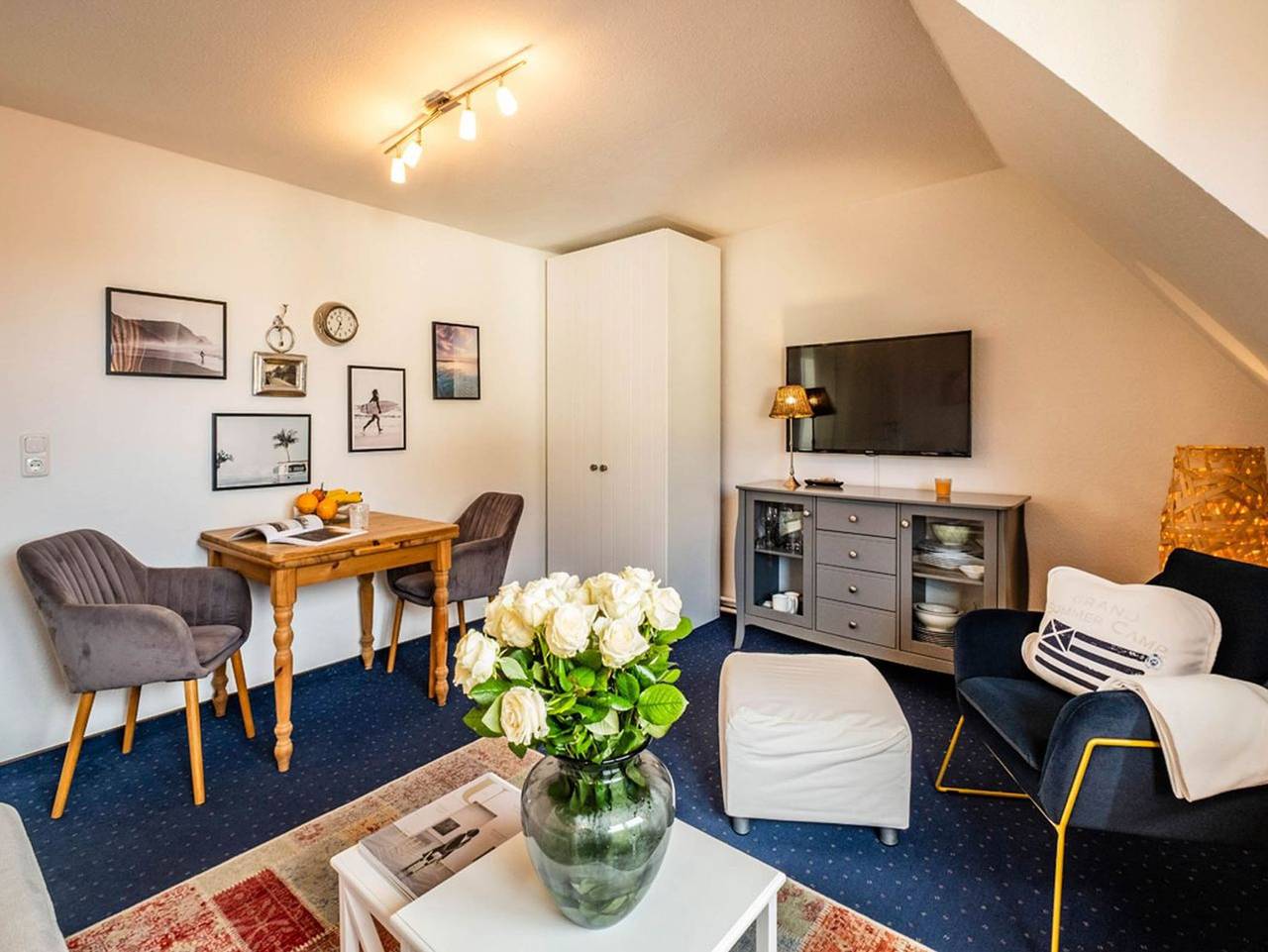 Ganze Ferienwohnung, Haus Alleestraße - Ferienwohnung für 2 Personen in der Fußgängerzone in Hafen Büsum, Büsum