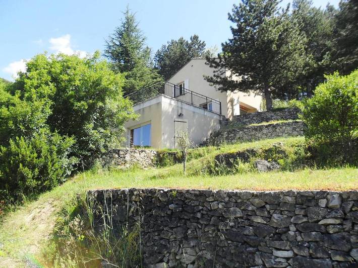 Location de vacances pour 6 personnes, avec vue ainsi que piscine et terrasse à Le Vigan - 4