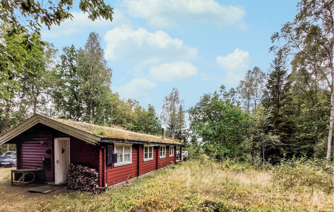 Ferienhaus für 6 Personen mit Terrasse in Kronoberg