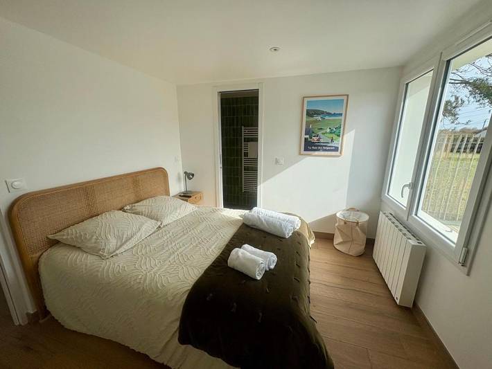 Location de vacances pour 4 personnes, avec jardin ainsi que vue et terrasse à Ouistreham - 4
