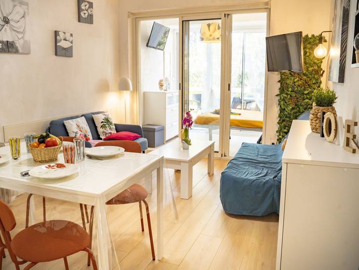 Appartement de vacances pour 3 personnes, avec balcon à La Grande-Motte