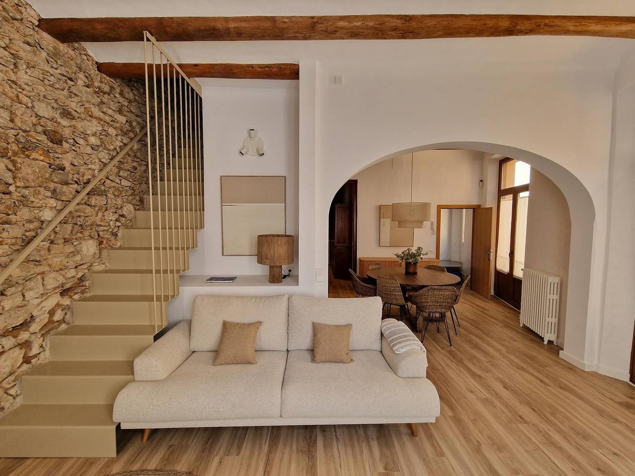 Apartamento vacacional entero, Sensacional dúplex en pleno centro. in Sant Feliu de Guíxols, Costa Brava