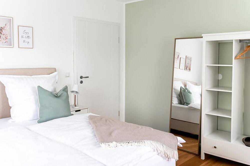 Ganze Wohnung, Fewo Wiesenblick, Dusche, Wc, 2 Schlafräume - Ferienwohnungen in Auerbach, Chemnitz und Umgebung