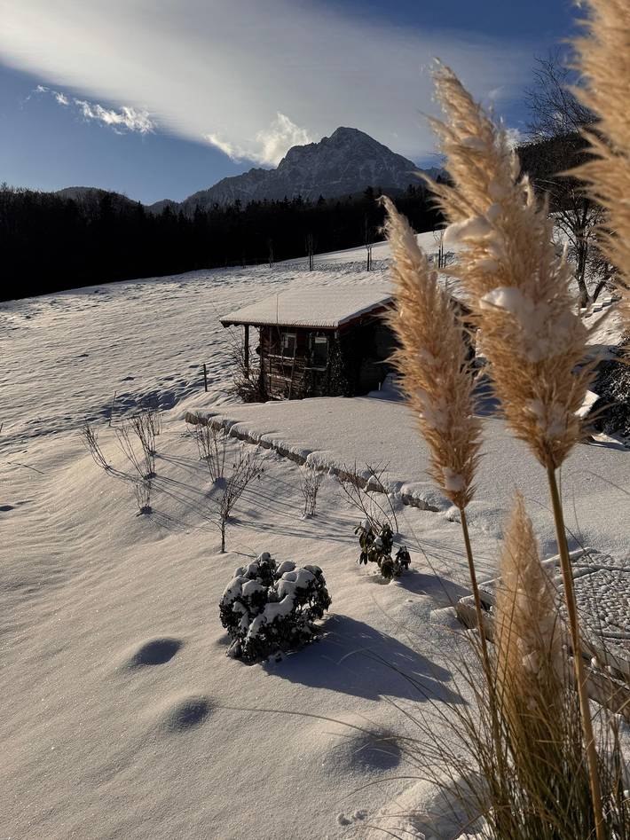 Ganze Ferienwohnung, Haus Vogl - Fewo mit priv. Sauna und traumhaften Salzwasser-Pool - Haus Vogl Ferienwohnung 1 mit 2 Schlafzimmer, priv. Sauna und traumhaften Salzwasser-Pool in Anger, Bayerische Alpen