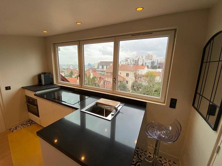 Gîte pour 4 personnes, avec vue et terrasse, animaux acceptés à Clamart - 2