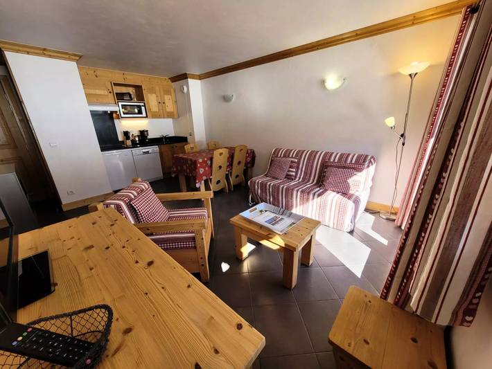 Chalet pour 6 personnes, avec balcon dans Val-Cenis - 3