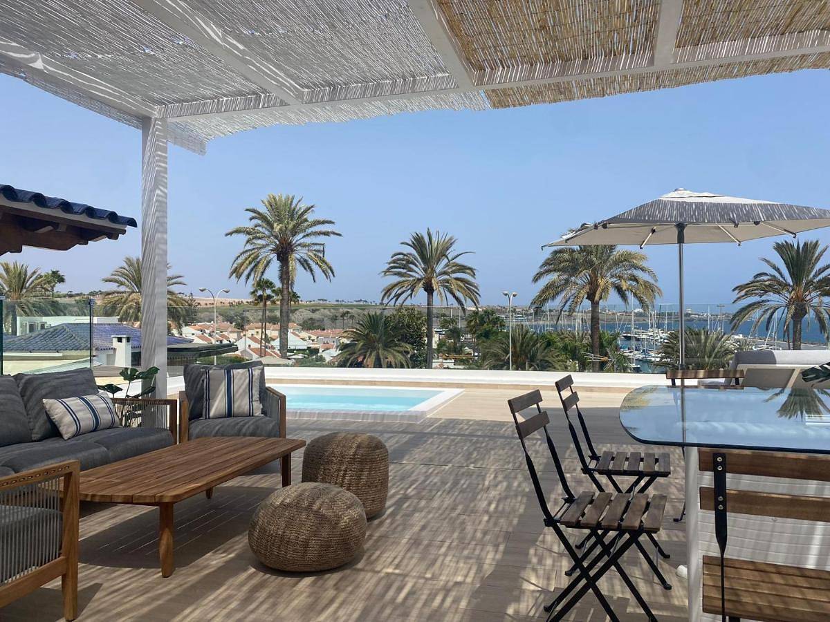 Pasitoblanco Porto Mare 45 Seaview Villa prívate heated pool in Maspalomas, San Bartolomé de Tirajana