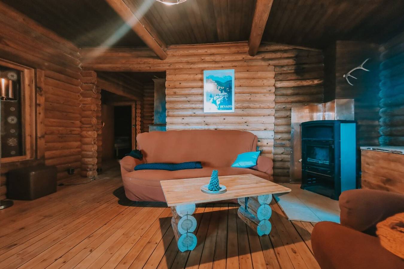 Chalet en rondins ,  sommet du revard in Le Revard, Pugny-Chatenod