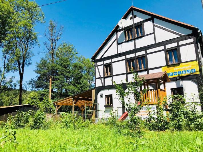 Bnb für 2 Personen, mit Terrasse und Garten sowie Ausblick in Elbsandsteingebirge