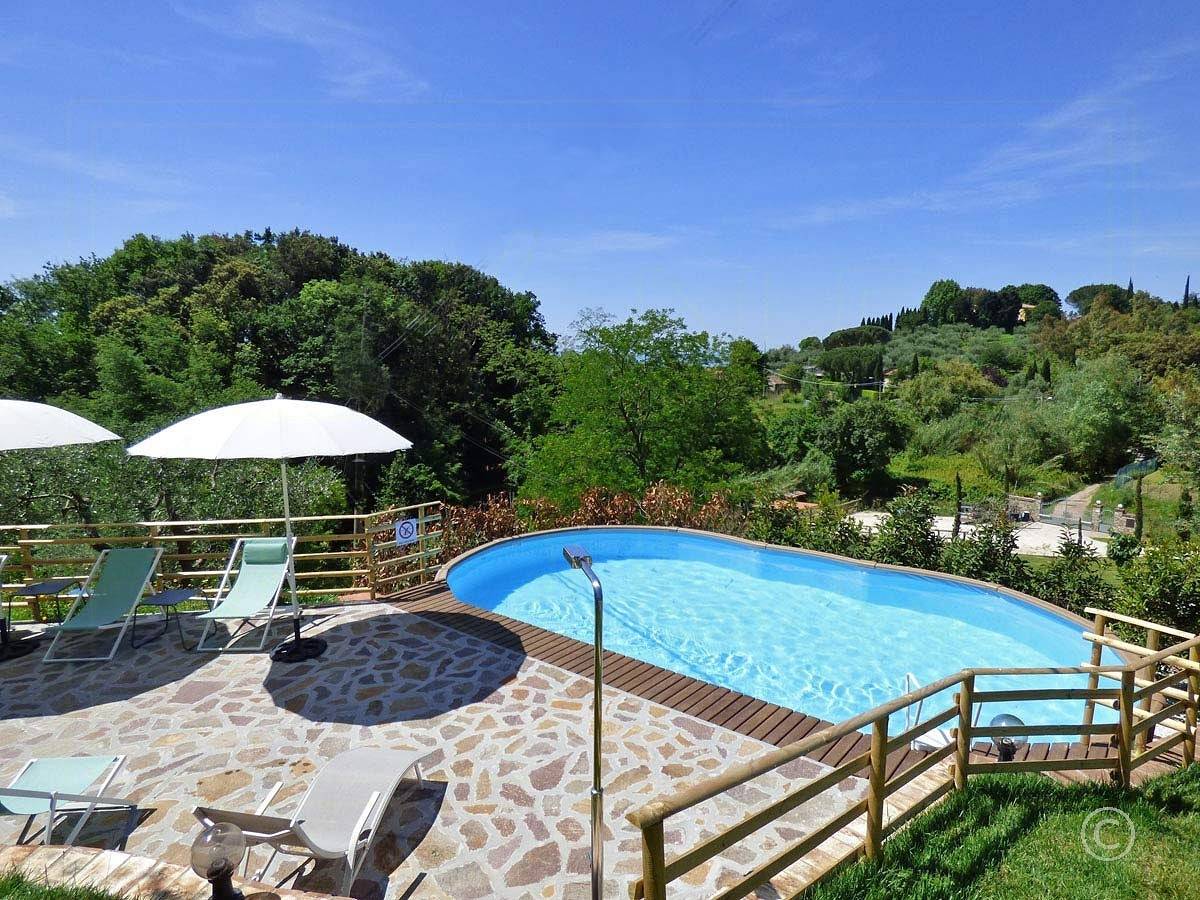 Ganze Wohnung, Wohnung mit Meerblick und Pool in der Nähe von Lucca in Massarosa, Italienische Riviera