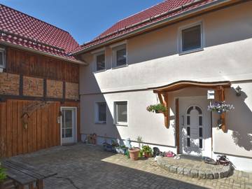Ferienwohnung für 4 Personen, mit Terrasse, kinderfreundlich in Blankenburg