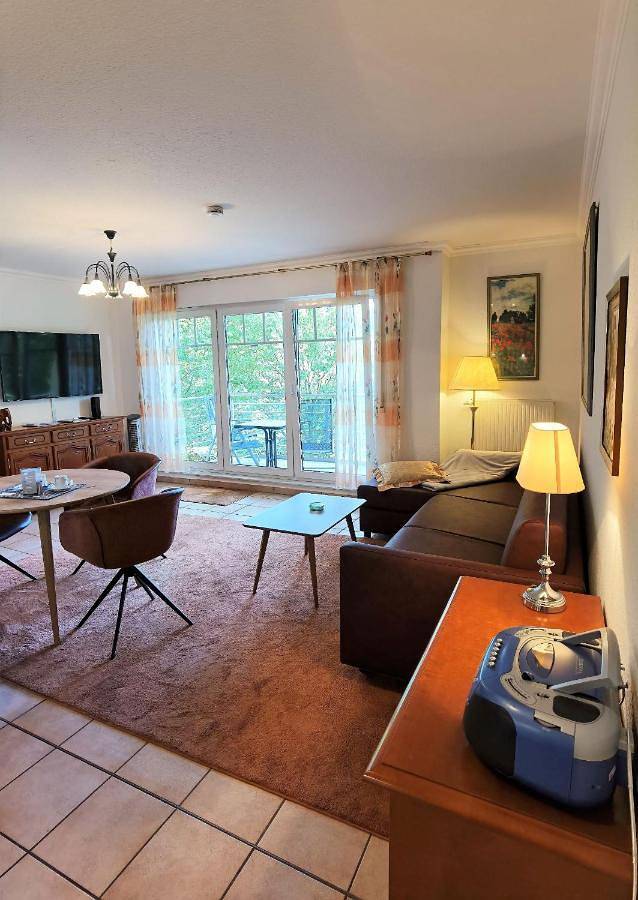 Geheel appartement, Ferienwohnung Juliane in der Villa zum Kronprinzen direkt gegenüber der Saarow Therme in Bad Saarow, Dahme-Seengebiet