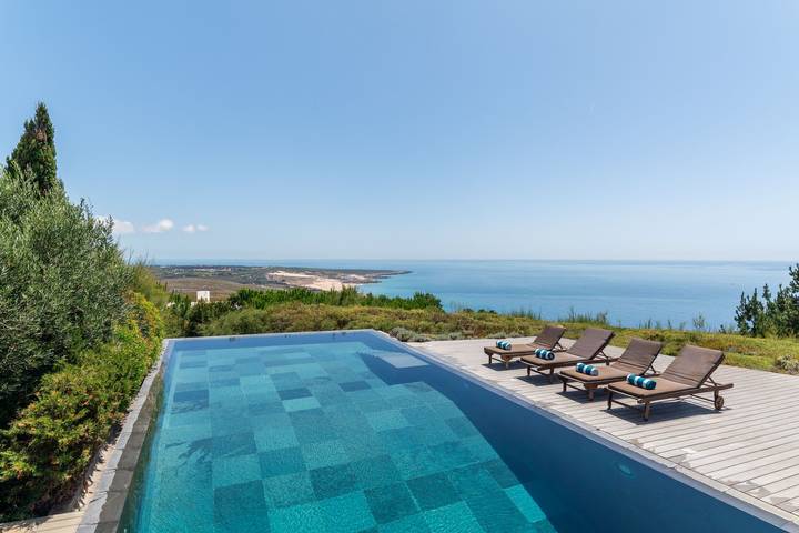 Villa pour 10 personnes, avec jardin et vue sur l’océan ainsi que sauna et piscine dans Costa do Estoril - 3