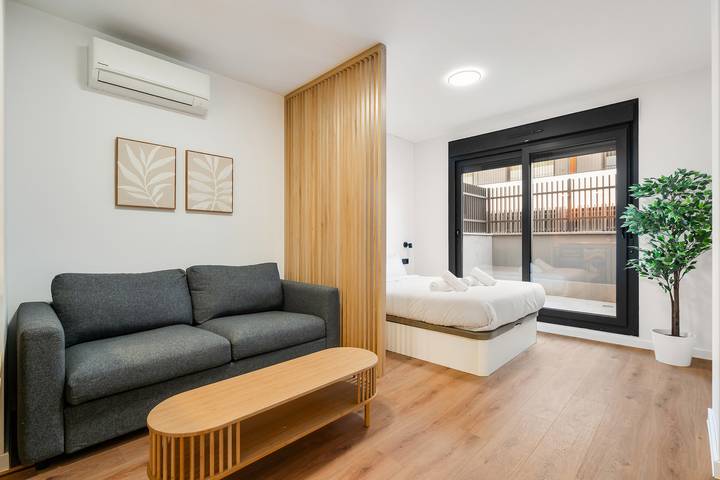 Apartamento para 4 personas, con jardín y balcón, Familias con niños en San Sebastián de los Reyes