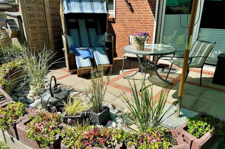 Ferienwohnung für 2 Personen, mit Garten und Terrasse in Schönhagen