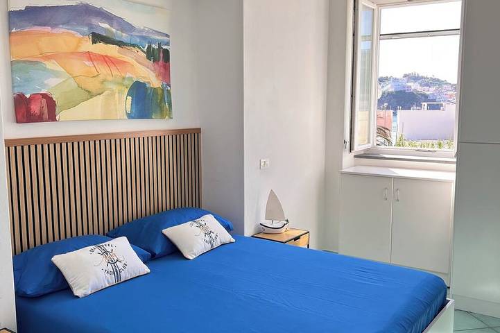 Ganze Wohnung, Sea Breeze Apartment 2 Bathrooms 2 Rooms Private Terrace Sea View Air Conditioning in La marinella dei morti, Ponza