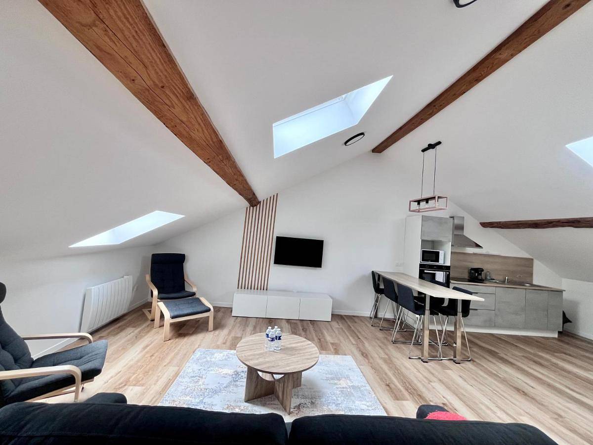 Appartement entier, One-Bedroom Apartment in Oyonnax, Nantua