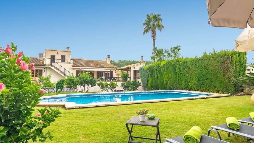 Apartamento de vacaciones para 6 personas, con piscina y jardín - 1