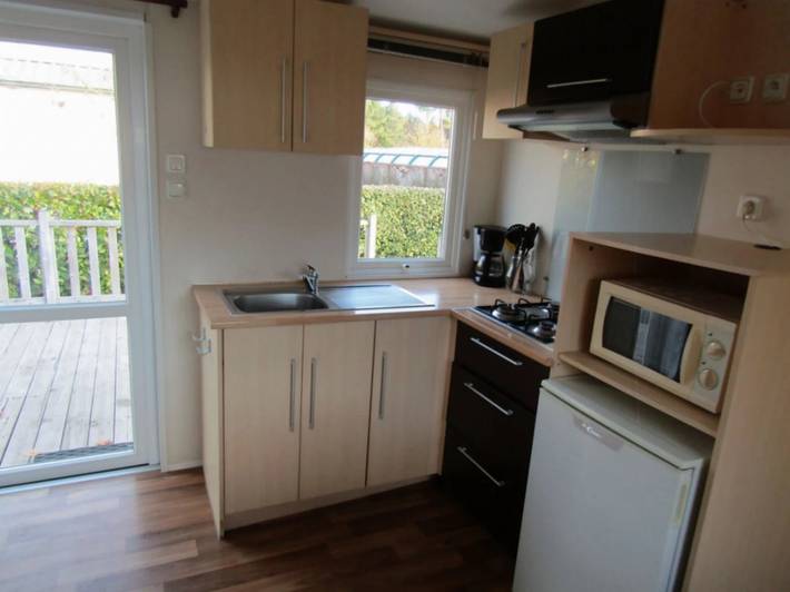 Mobil home pour 4 personnes, avec bassin pour enfant à Saint-Christophe-du-Ligneron - 3