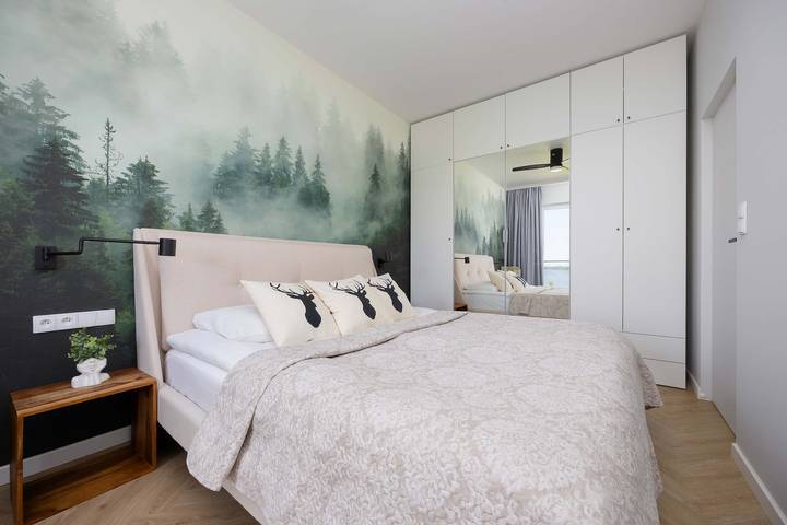 Entire apartment, Modern Apartment | Private Sauna, Parking, Lake in Masovia