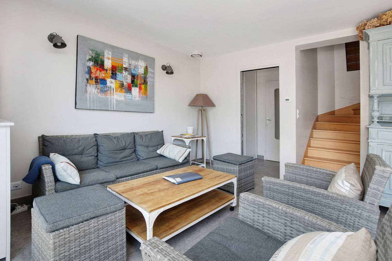 Maison familiale à 30 m de la plage avec vue mer, terrasse privée et Wi-Fi in La Turballe, Côte d'Amour